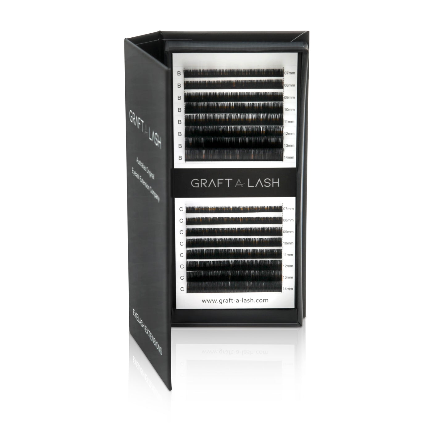 GAL Classic Lash Box Mixed Lengths and Curls – C 0.18 & D 0.15