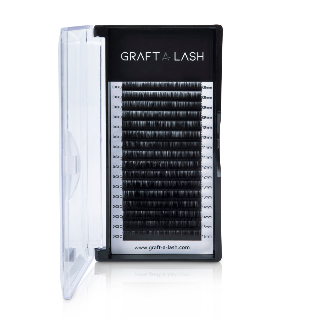 GAL C 0.03 Classic Lash Tray 8mm-15mm Mixed Lengths