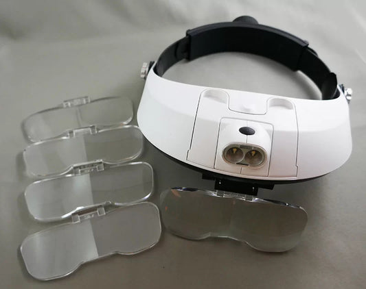 Magnifying Headset with Light - GAL