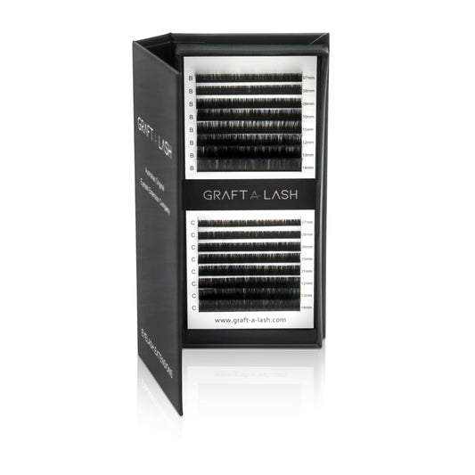 GAL Classic Lash Box Mixed Lengths and Curls – C 0.18 & D 0.15