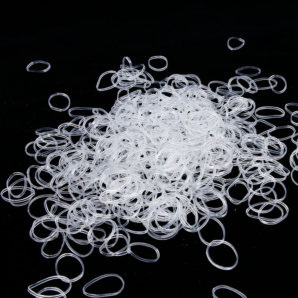 100pc Elastic Hair Bands