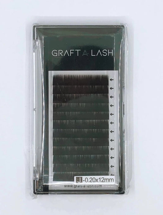 Silk Lash Tray J Curl 0.20